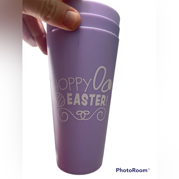 Easter Plastic 20 FL OZ Tumbler Cups Brand New Bundle Of 6, Way To Celebrate - Picture 4 of 8